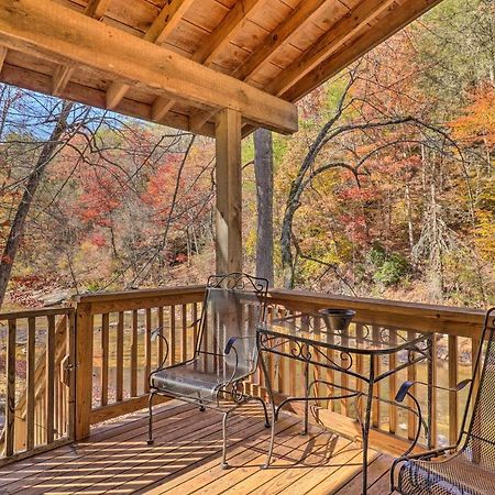 Villa Creekside Retreat With Deck, 18 Miles To Wolf Ridge Weaverville Exterior foto